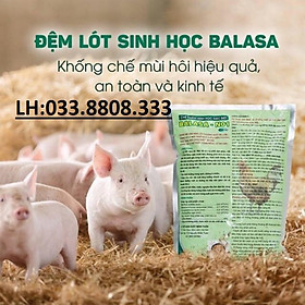 Mua 1kg CHẾ PHẨM SINH HỌC BALASA NO1 - Được dùng làm đệm lót trong chăn nuôi cho các loại vật nuôi- Sử dụng sả