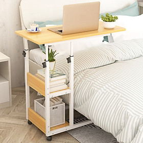 Mua Bàn học đa năng  thiết kế thông minh C-Table có giá sách hiện đại  tiện dụng - Xu hướng mới nhất 2020 - Vân gỗ sáng