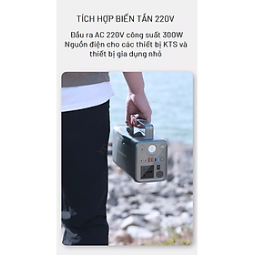 Mua Trạm sạc dự phòng Yoobao EN300WLPD 80000mAh / 300WL- PD 65W cổng điện 220V/300W- Tích hợp đèn Pin