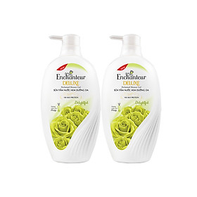 Combo 2 Sữa tắm hương nước hoa Enchanteur Delightful 650gr/ Chai