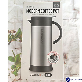 Mua Bình Đựng Cà Phê Penguin Bằng Thép Không Gỉ Lock&Lock LHC1444  Dung Tích 1L - Nhiều Màu - Hàng Chính Hãng