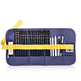 Bộ Dụng Cụ Vẽ Phác Thảo Deli 58125