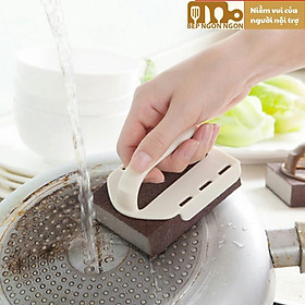 Mua Bàn chải thần thánh làm sạch chậu tẩy rỉ sét có tay cầm không trơn trượt_BEP NGON NGON
