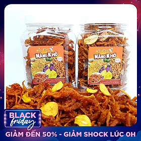 Khô heo cháy tỏi loại 1 ( Giòn ngon - đậm vị ) thương hiệu Nàng Khô - 1 kí