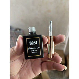 Mua Sơn gel nhũ flash B281 siêu sáng màu bạc (lẻ 1 chai 15ml)