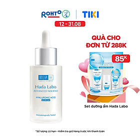 Serum dưỡng ẩm Tối Ưu, Phục Hồi Da Hada Labo Advanced Nourish Hyaluronic Acid 30 mL