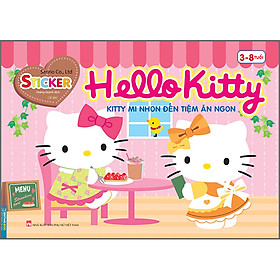 Sách Hello Kitty - Kitty Mi Nhon Đến Tiệm Ăn Ngon (3-8 Tuổi) - Tái Bản