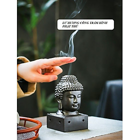 Mua LƯ HƯƠNG XÔNG TRẦM  ĐỐT TRẦM BẰNG GỐM HÌNH MÃNH SƯ CHIÊU TÀI LỘC