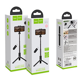 Mua Gậy Chụp Ảnh Selfie Có Chân Hoco K11 (Đen) Điều khiển Bluetooth - Hàng nhập khẩu