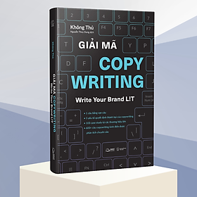 Sách Giải Mã COPYWRITING - Write Your Brand Lit  - Bản Quyền