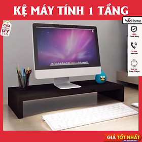 Mua Kệ Gỗ Để Màn Hình Máy Tính 1 Tầng Đa Năng Kết Hợp Để Sách  Bàn Phím Và Chuột Gỗ MDF Chống Thấm Cao Cấp