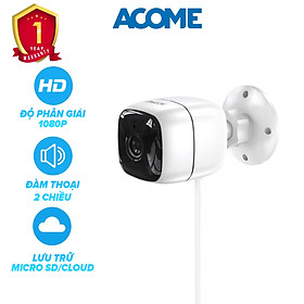 Mua Camera IP Wifi Thông Minh Ngoài Trời ACOME APC04 - Độ Phân Giải 1080P - Hàng Chính Hãng