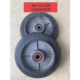 Mua Bánh 200 Cao Su gang Đúc siêu tải trọng