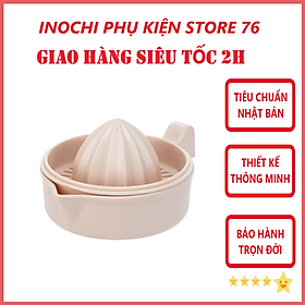 Bộ Dụng Cụ Vắt Cam Chanh Tiên Dụng YoKo Sản Xuất Theo Tiêu Chuẩn Nhật Bản An Toàn Cho Sức Khỏe - Chính Hãng inochi ( Tặng kèm khăn lau tay pakasa) màu ngẫu nhiên - Mẫu nhỏ 