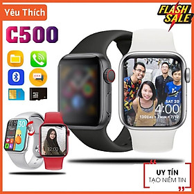 Đồng hồ thông minh C500 , Lắp Sim Nghe Gọi Nhắn Tin Độc Lập,Thay Được Hình Nền ,Tiếng Việt 100%, Thay Được Dây Đeo