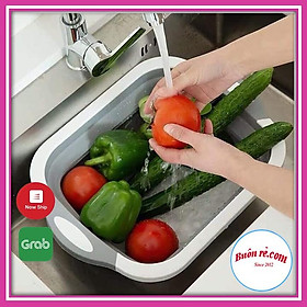 Mua Chậu Gấp Đa Năng - Kiêm Thớt - Rổ Đựng Cao Cấp Tiện Ích br00399