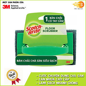 Mua Bàn chải chà sàn siêu sạch không trầy xước Scotch-Brite 3M - Cước xanh 7722 siêu sạch  Cước trắng 7723 không trầy xước  Chà sàn nhà tắm  toilet