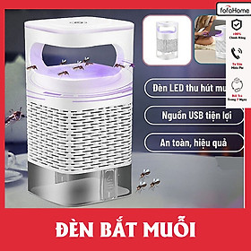 Đèn Bắt Muỗi Diệt Côn Trùng Thông Minh, Máy Bắt Muỗi Kiêm Đèn Ngủ Có Cổng Sạc USB Tiện Lợi Loại Có Đế