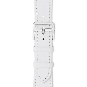 Dây đeo đồng hồ 22-18 MM chính hãng HANHSON  SP000721 EPSOM Trắng cho Apple Watch
