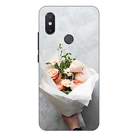 Ốp lưng điện thoại Xiaomi Mi 8 SE hình Bó Hoa Tình Yêu - Hàng chính hãng
