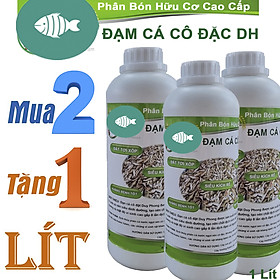 Mua 2 Lít - Phân Bón Hữu Cơ  Dịch đạm cá nước ngọt cô đặc  an toàn cho hệ sinh thái-76124