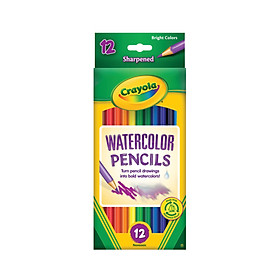 Nơi bán HỘP 12 BÚT MÀU NƯỚC DẠNG CHÌ CHUỐT SẴN CRAYOLA - Giá Từ -1đ