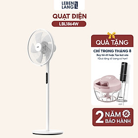 Mua Quạt điện  quạt cây có điều khiển LEBENLANG LBL1864  chế độ hẹn giờ  công suất 60w  bảo hành 2 năm – hàng chính hãng