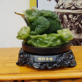 Mua Cóc ngậm tiền phong thủy đường kính 18 cm