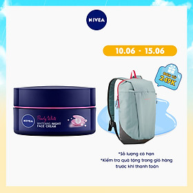 Kem Dưỡng Nivea Ngọc Trai Làm Sáng Da Ban Đêm 50ml 5 in 1 Pearl Filler Pearl White Night Face Cream - 86740