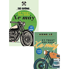 Combo Sách Sửa Chữa Xe Máy Từ Cơ Bản Đến Nâng Cao
