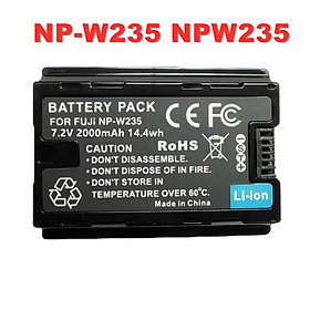 Hình ảnh Pin NP-W235 Dung Lượng 2000mAh cho máy ảnh Fujifilm X-T4 GFX100S GFX50S II XT4. 2000mAh NP-W235 NPW235 Rechargeable Battery with Battery Storage Box for Fujifilm GFX 100S, X-T4, VG-XT4 Camera