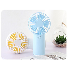 Mua Quạt Tích Điện Thiết Kế Cầm Tay DD.1183 - 2 Cấp Độ Gió  Dung Lượng Pin Lớn