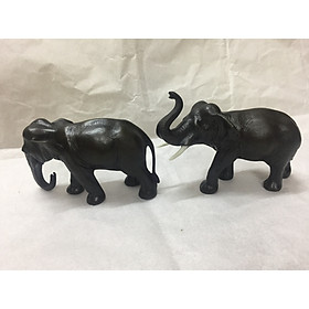 Mua Tượng voi phong thủy bằng đá ( 8cm x 14cm x6cm )