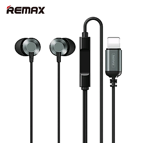 Tai nghe nhét tai có dây Remax RM-512i cổng Light-ning - Hàng Chính Hãng