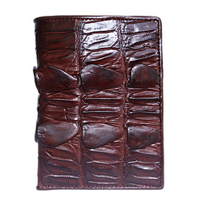  Ví nam da cá sấu kiểu đứng gai đuôi nhiều màu HJ92257-2258-2259-2701-2749