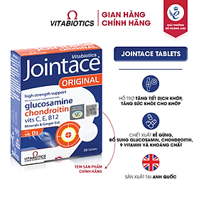 Viên Uống Vitabiotics JOINTACE Hỗ Trợ Tăng Tiết Dịch Khớp