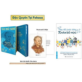 Combo sách không diệt không sinh đừng sợ hãi - bìa cứng - phiên bản đặc biệt - tặng kèm postcard + bút chì khắc tên sách + thay đổi cuộc sống với nhân số học