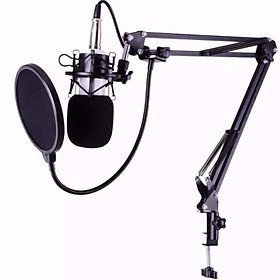 Mua Míc livestream WOAICHANG BM-900 chân kẹp míc và màng lọc âm
