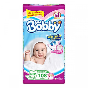 Miếng Lót Sơ Sinh Bobby Fresh Newborn 1 - 108 (108 Miếng)