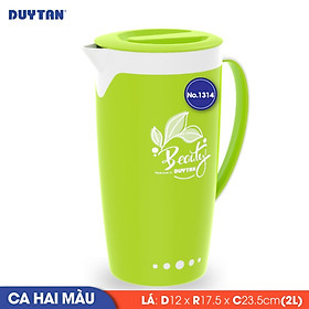 Mua Ca quai 2 màu nhựa Duy Tân 2 lít (12 x 17.5 x 23.5 cm) - 15072 - Giao màu ngẫu nhiên - Hàng chính hãng