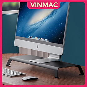 Mua Kệ Kê Màn Hình Máy Tính PC  Kê iMac P23 Nhôm Nguyên Khối Cao Cấp Để Bàn Nâng Chỉnh Độ Cao Đặt Bàn Làm Việc Sang Trọng
