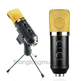 Mua Micro USB Glosrik GL750 - Mic thu âm  livestream  chat voice  karaoke đa năng (Đi kèm chân đế  đầu bịt) - màu vàng