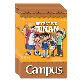 Lốc 10 Cuốn Vở Campus Conan 1B Team NB-BCOB48 - ĐL 120 (48 Trang) - Mẫu Ngẫu Nhiên
