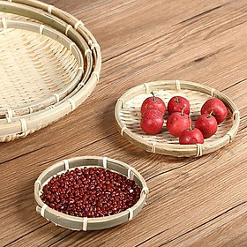Mua Mẹt tre ECOHUB trang trí đựng đồ ăn nhà hàng  khách sạn (đủ size