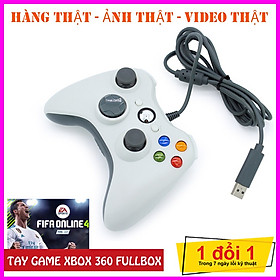 Tay cầm Xbox 360 Controller for Windows pc, xbox,laptop...Cổng USB Cắm là nhận