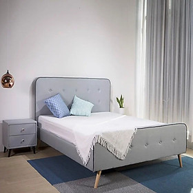 Mua Giường ngủ bọc vải Scandinavian 1m6x2m