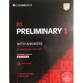 Cambridge - B1 Preliminary with answers (with Audio and Resource Bank)