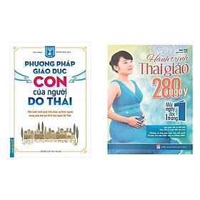 Combo 2Q Phương Pháp Giáo Dục Con Của Người Do Thái + Hành Trình Thai Giáo