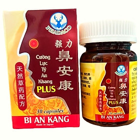 Mua Viên uống Viêm xoang  viêm mũi dị ứng  mãn tính Cường lực tỷ an khang - Bi an khang xuất xứ Nhật Bản - Hộp 30 viên - Mã số 1177