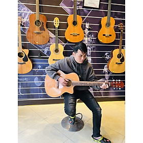 Mua Đàn guitar acoustic Việt Nam màu nâu đỏ